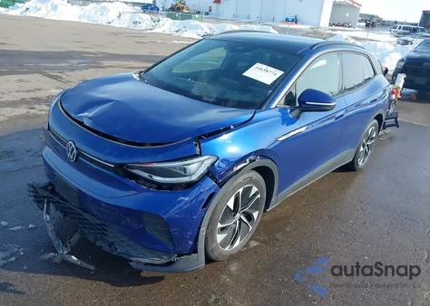 2021 Volkswagen Id.4 Pro S from USA, damaged, VIN WVGTMPE29MP030739